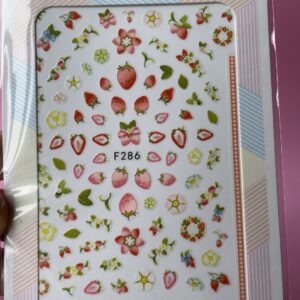 Sticker frutillas.